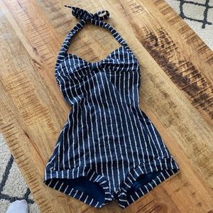 Nautical swim suit